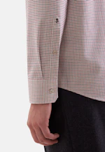 Regular Flanellhemd Karo in Rot |  Seidensticker Onlineshop