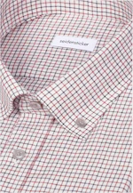 Regular Flanellhemd Karo in Rot |  Seidensticker Onlineshop