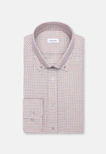 Regular Flanellhemd Karo in Rot |  Seidensticker Onlineshop