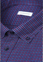 Slim Flannel shirt Check in Dunkelblau |  Seidensticker Onlineshop