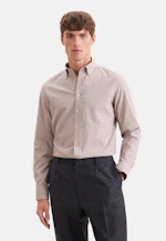 Slim Flanellhemd Karo in Beige |  Seidensticker Onlineshop