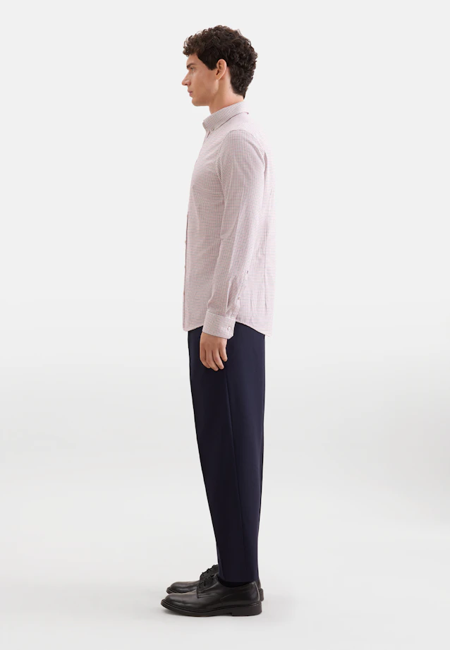 Slim Flanellhemd Karo in Rot |  Seidensticker Onlineshop