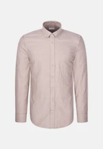 Shaped Flanellhemd Karo in Beige |  Seidensticker Onlineshop