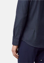 Regular Flannel shirt Uni in Dunkelblau |  Seidensticker Onlineshop