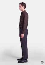 Regular Flanellhemd Uni in Braun |  Seidensticker Onlineshop