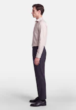 Regular Flanellhemd Uni in Beige |  Seidensticker Onlineshop