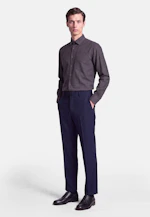 Regular Flanellhemd Uni in Grau |  Seidensticker Onlineshop