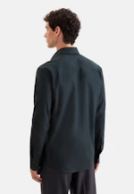 Regular Flanellhemd Uni in Grün |  Seidensticker Onlineshop