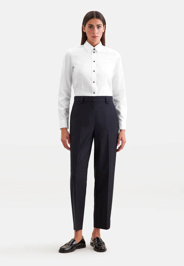 Hemdbluse slim fit in Blanc |  Seidensticker Onlineshop