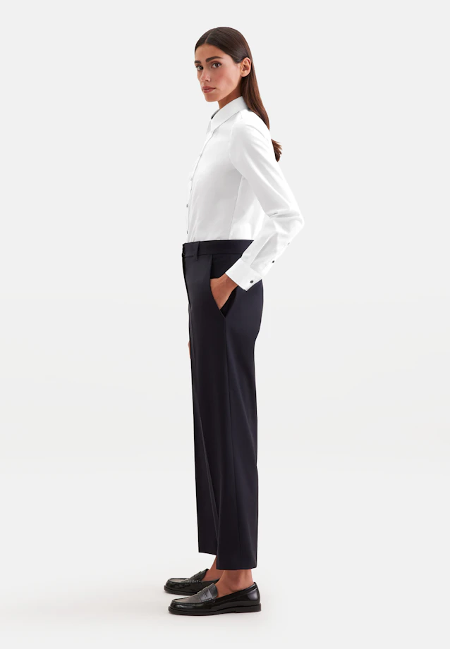 Hemdbluse slim fit in Blanc |  Seidensticker Onlineshop