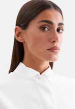 Chemisier oversize avec col à rabat in Blanc |  Seidensticker Onlineshop