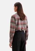 Flanell Hemdbluse mit Stretchanteil in Marron |  Seidensticker Onlineshop