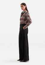 Flanell Hemdbluse mit Stretchanteil in Marron |  Seidensticker Onlineshop