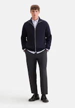 Regular Cardigan Uni in Dunkelblau |  Seidensticker Onlineshop