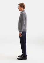 Regular Cardigan Uni in Grau |  Seidensticker Onlineshop