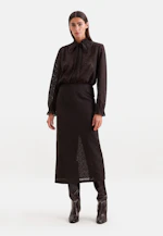 Lace pencil skirt in Braun |  Seidensticker Onlineshop