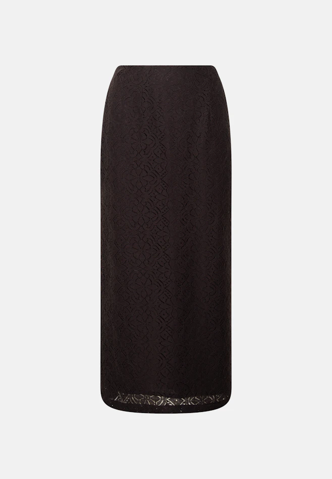 Lace pencil skirt in Braun | Seidensticker online shop