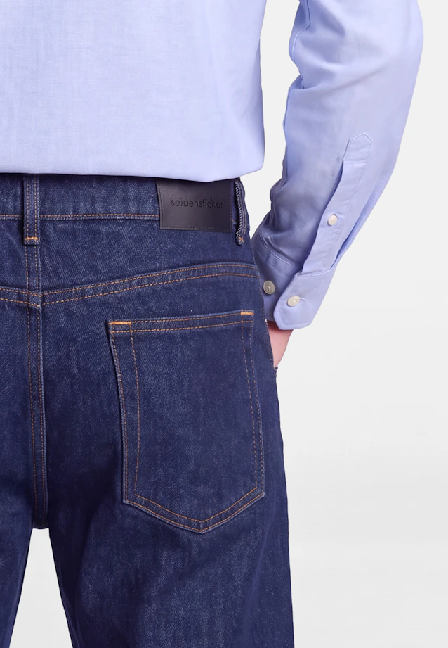 Regular 5-Pocket Denim Denim in Dunkelblau |  Seidensticker Onlineshop