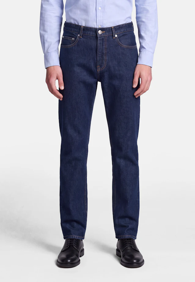 Regular 5-Pocket Denim Denim in Dunkelblau |  Seidensticker Onlineshop