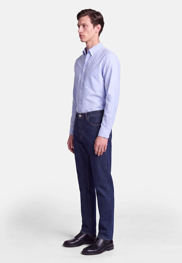 Regular 5-Pocket Denim Denim in Dunkelblau |  Seidensticker Onlineshop