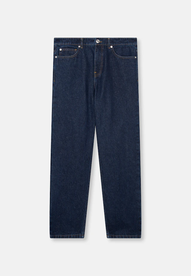 Regular 5-pocket denim Denim in Dunkelblau |  Seidensticker Onlineshop