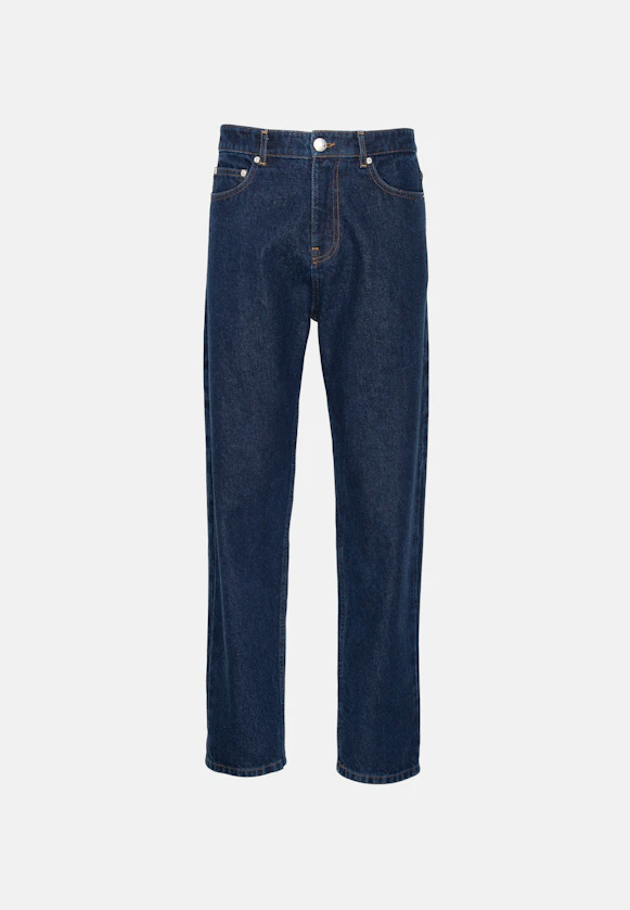 Regular 5-Pocket Denim Denim in Dunkelblau |  Seidensticker Onlineshop