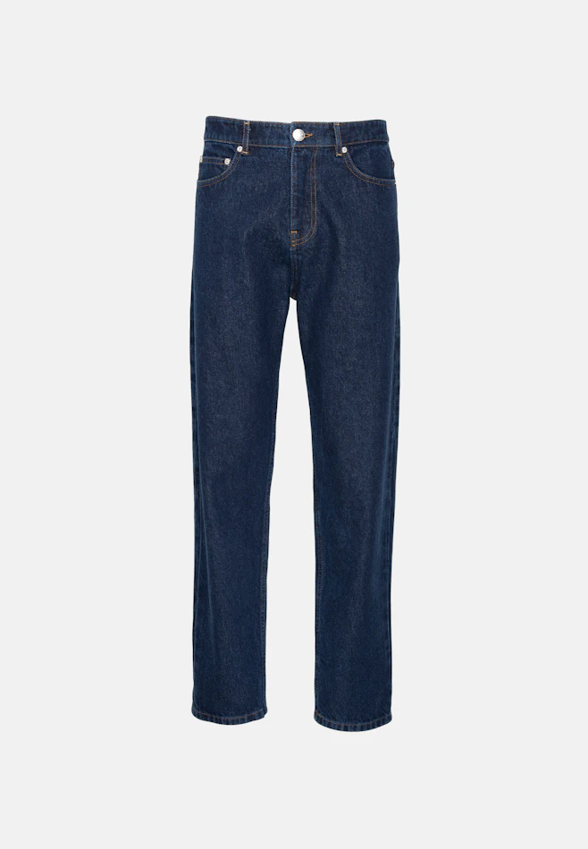 Regular 5-pocket denim Denim in Dunkelblau | Seidensticker online shop