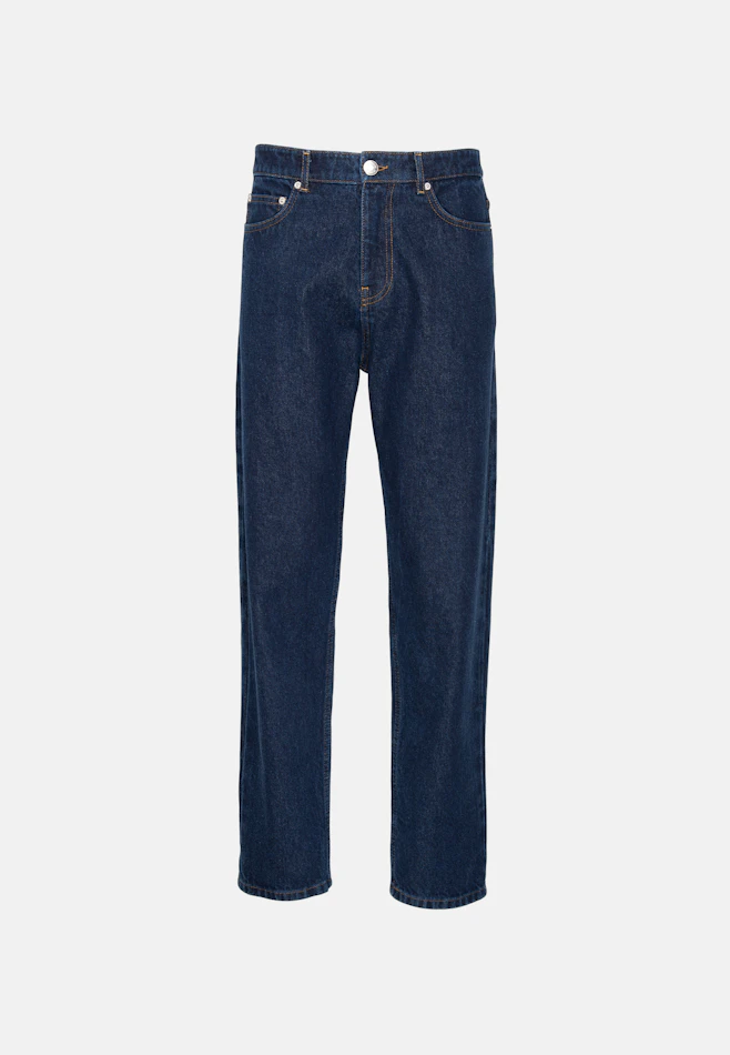 Regular 5-Pocket Denim Denim in Dunkelblau | Seidensticker Onlineshop