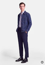 Regular Jacket in Dunkelblau |  Seidensticker Onlineshop