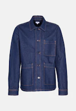 Regular Jacke Denim in Dunkelblau |  Seidensticker Onlineshop