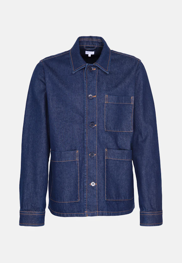 Regular Jacket in Dunkelblau |  Seidensticker Onlineshop