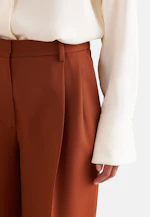 Pleated trousers in Braun |  Seidensticker Onlineshop