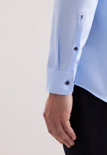 Comfort Business shirt Uni in Mittelblau |  Seidensticker Onlineshop