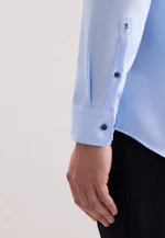 Comfort Business Hemd Uni in Mittelblau |  Seidensticker Onlineshop