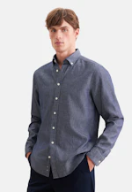 Regular Casual shirt Stripes in Dunkelblau |  Seidensticker Onlineshop