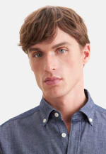 Regular Casual shirt Stripes in Dunkelblau |  Seidensticker Onlineshop