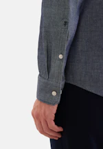Regular Casual shirt Stripes in Dunkelblau |  Seidensticker Onlineshop