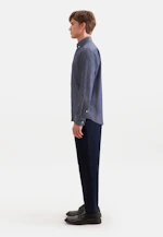 Regular Casual shirt Stripes in Dunkelblau |  Seidensticker Onlineshop