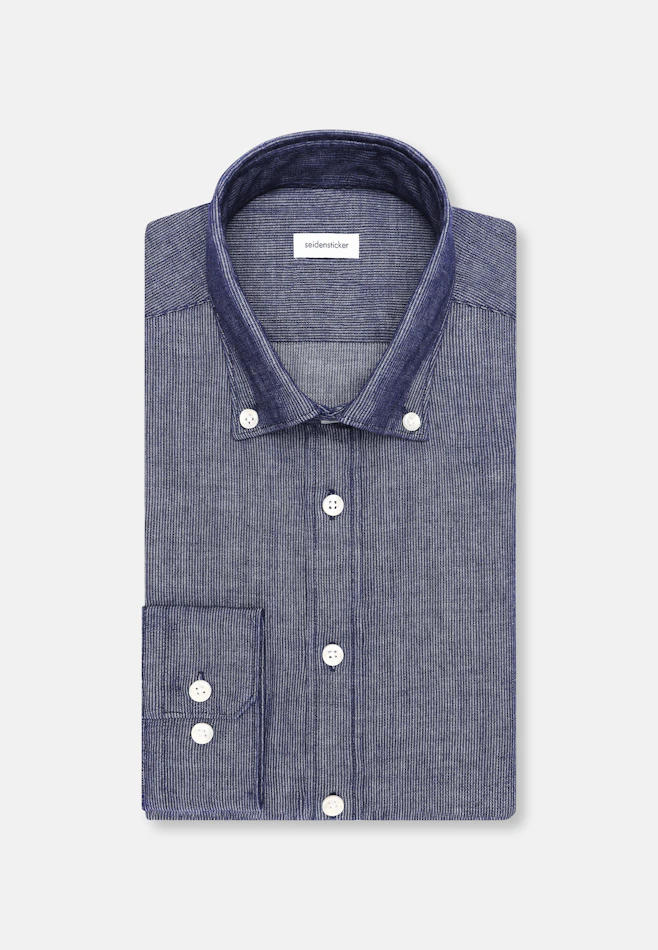 Regular Casual shirt Stripes in Dunkelblau | Seidensticker online shop