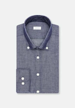 Regular Casual shirt Stripes in Dunkelblau |  Seidensticker Onlineshop