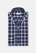 Regular Casual Hemd Karo in Dunkelblau |  Seidensticker Onlineshop