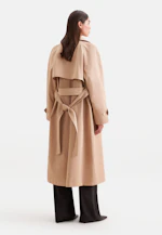 Trenchcoat aus Baumwolltwill in Beige |  Seidensticker Onlineshop