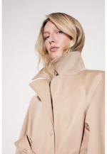 Trenchcoat aus Baumwolltwill in Beige |  Seidensticker Onlineshop