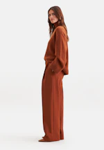Boxy wool and cashmere turtleneck sweater in Braun |  Seidensticker Onlineshop
