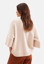 Boxy wool and cashmere turtleneck sweater in Beige |  Seidensticker Onlineshop
