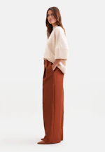 Boxy wool and cashmere turtleneck sweater in Beige |  Seidensticker Onlineshop