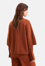 Boxy wool and cashmere turtleneck sweater in Braun |  Seidensticker Onlineshop