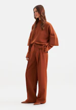 Boxy wool and cashmere turtleneck sweater in Braun |  Seidensticker Onlineshop