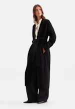 Boxy wool and cashmere turtleneck sweater in Schwarz |  Seidensticker Onlineshop