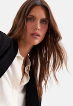 Boxy wool and cashmere turtleneck sweater in Schwarz |  Seidensticker Onlineshop